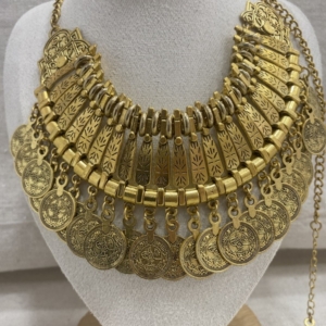 Gold Ancient Greek necklace