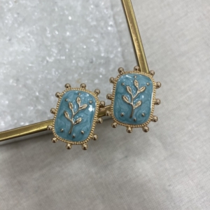 Turquoise ear Studs