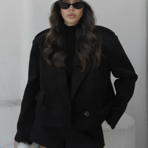 Σακάκι μάλλινο με βάτες