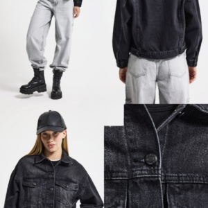 Denim jacket grey