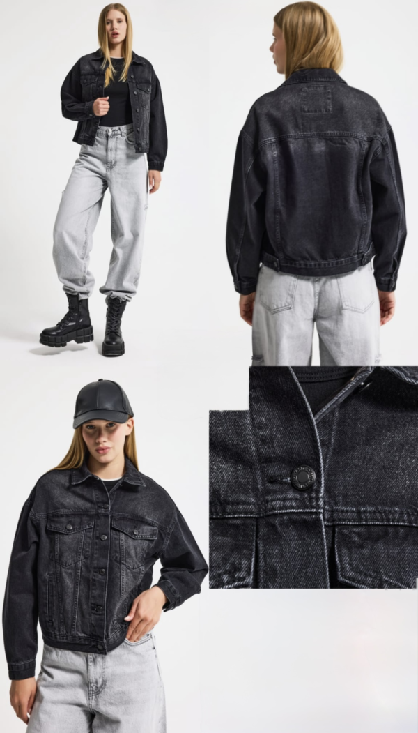 Denim jacket grey